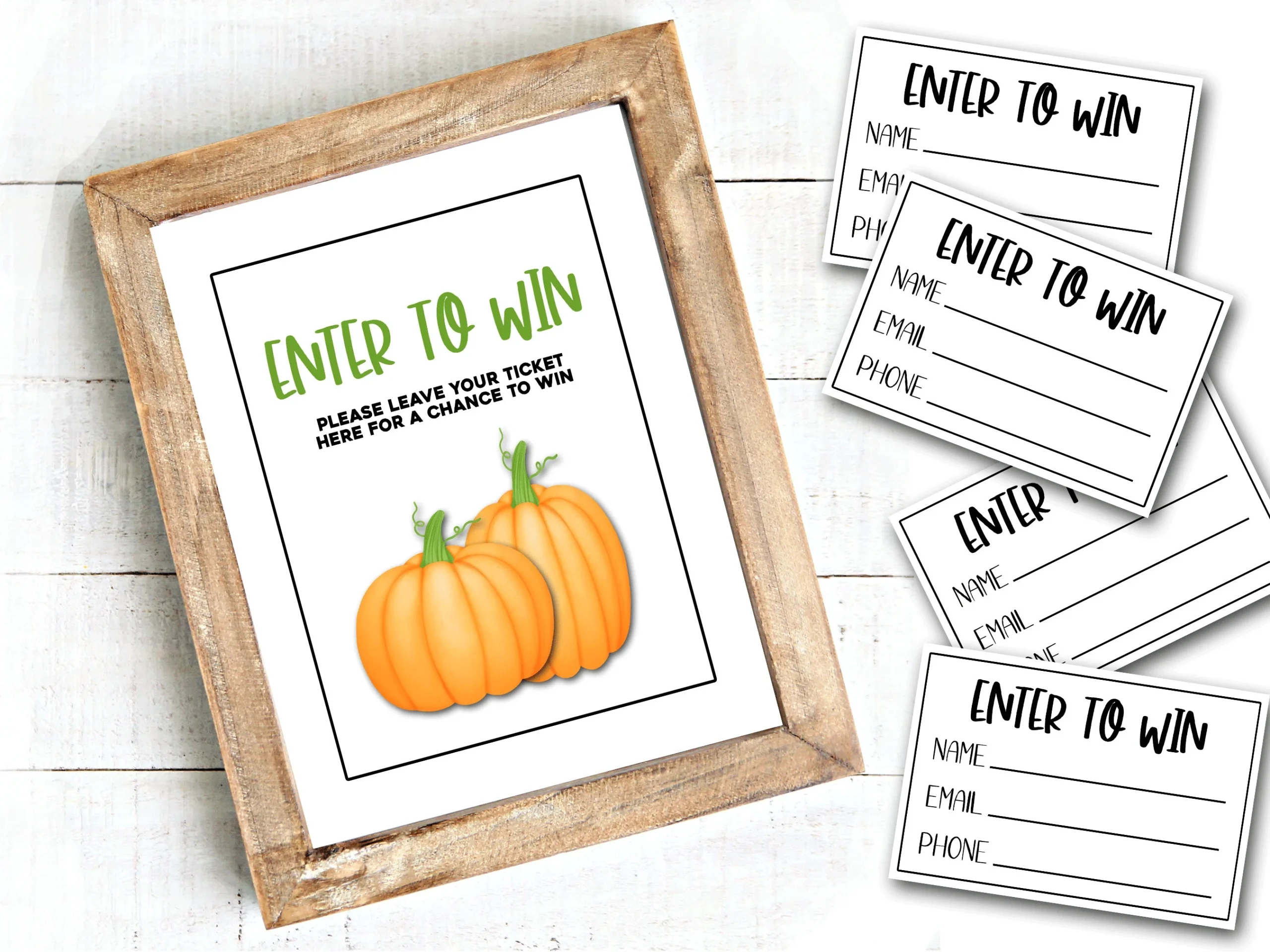 Door Prize Sign Fall Thanksgiving Printable Door Prize Sign Fall Thanksgiving Printable