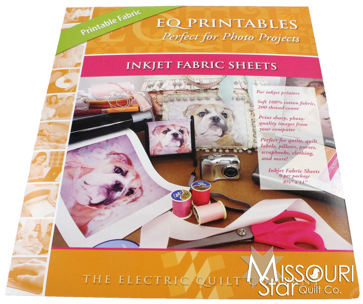 Inkjet Printable Cotton Fabric Sheets