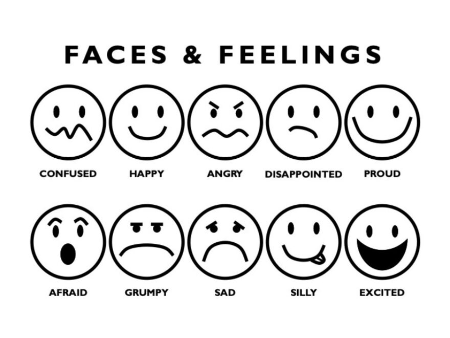 Faces And Feelings Chart Families Course