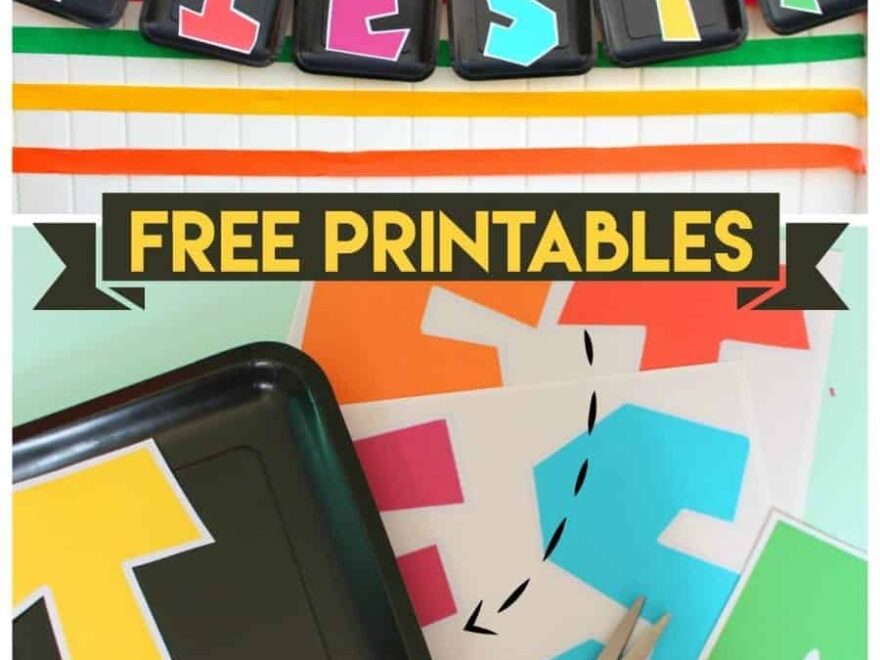 Fiesta Printables A Girl And A Glue Gun