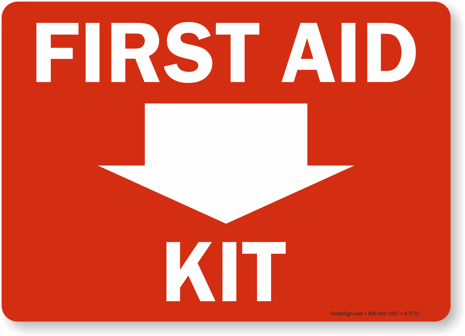 Free Printable First Aid Kit Signs Free Printable First Aid Kit Signs