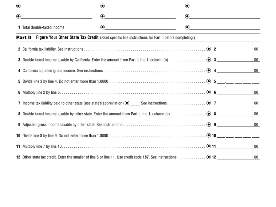 Form 540 Schedule S 2022 Fill Out Sign Online And Download Fillable PDF California Templateroller