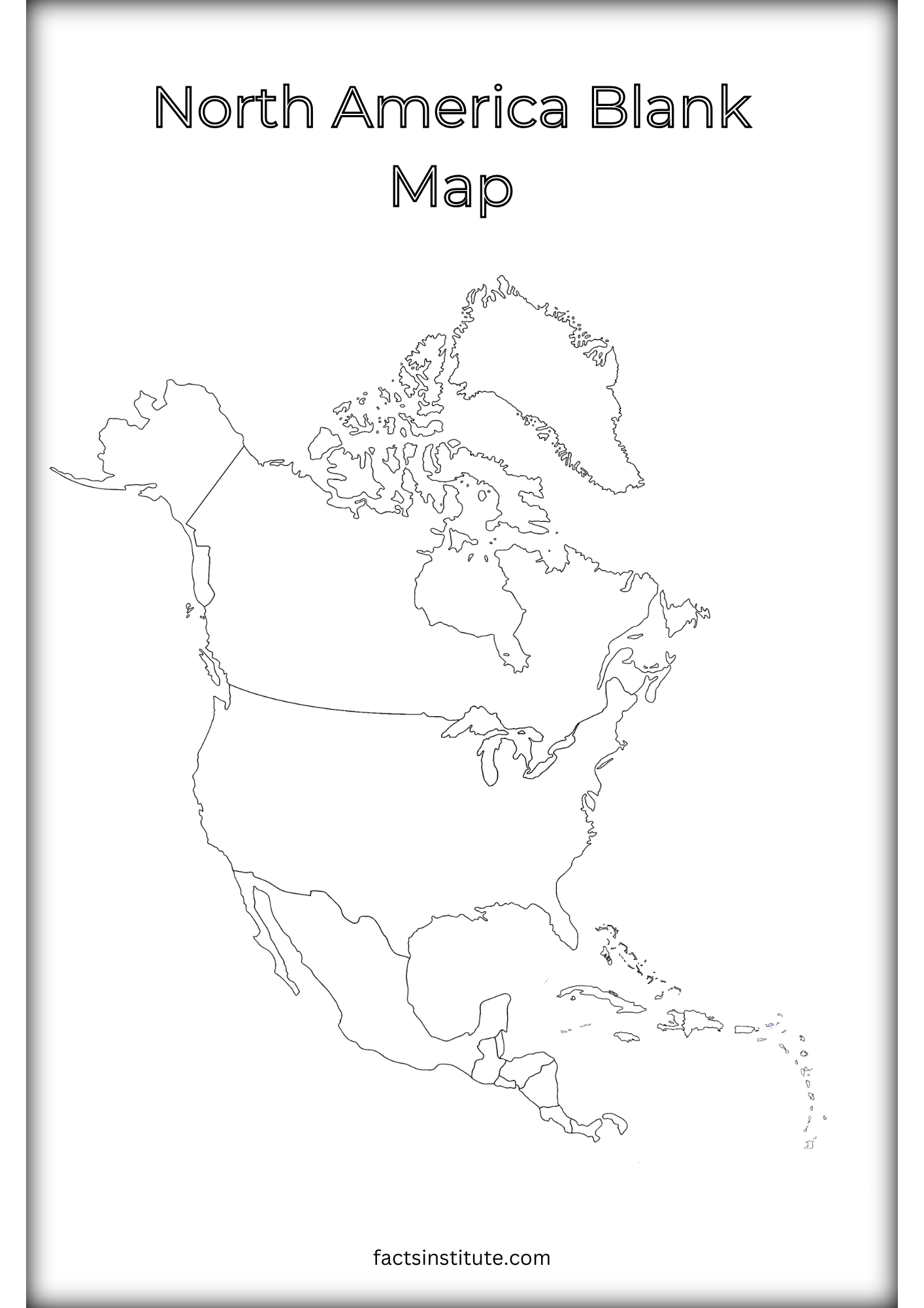 North America Geography Quiz Printable North America Geography Quiz Printable