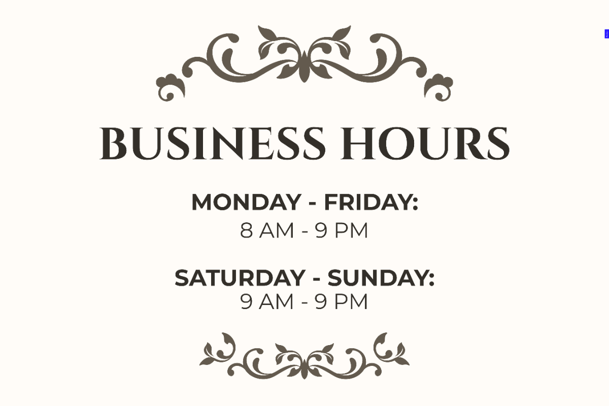 Free Downloadable Printable Established Signs