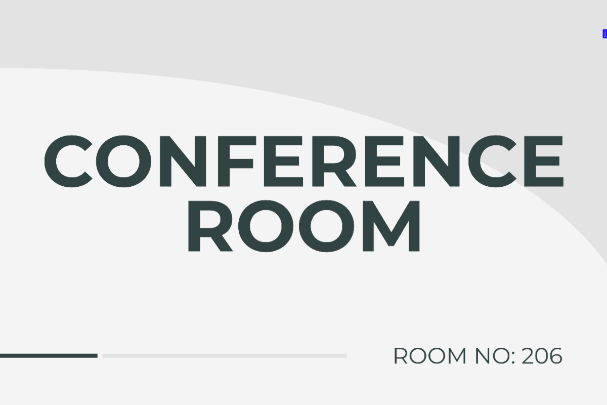 Conference Room Sign Printable