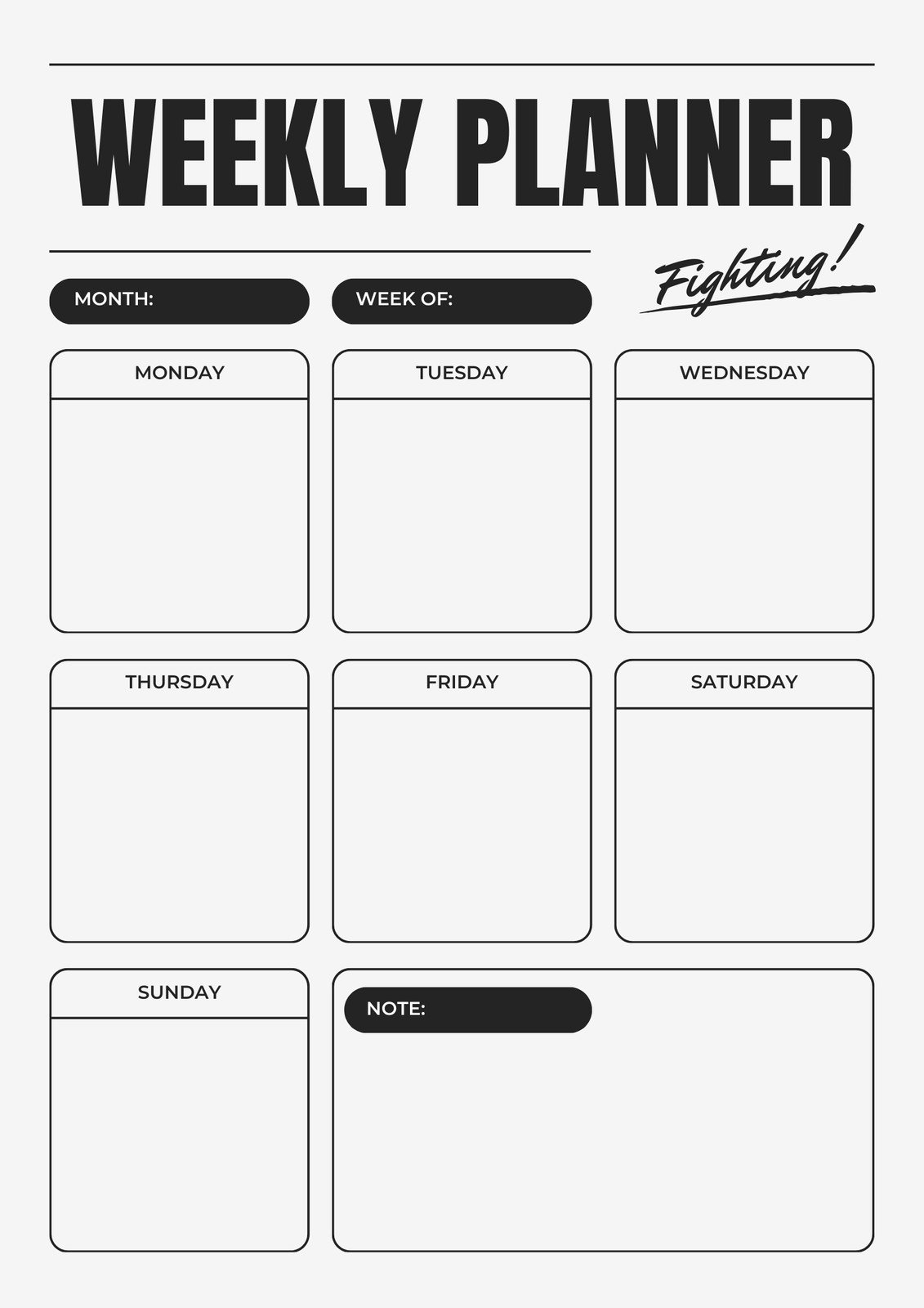 Free Daily Planner Templates To Customize Canva
