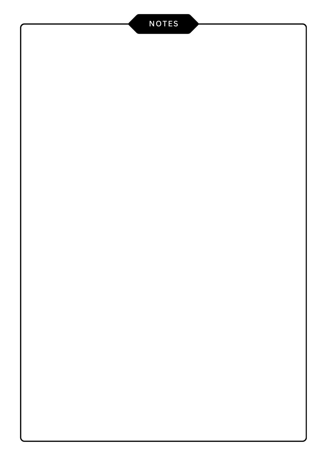 Printable Blank Sheet Of Paper