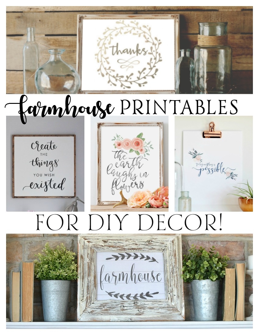 Printable Farmhouse Phrases For Signs