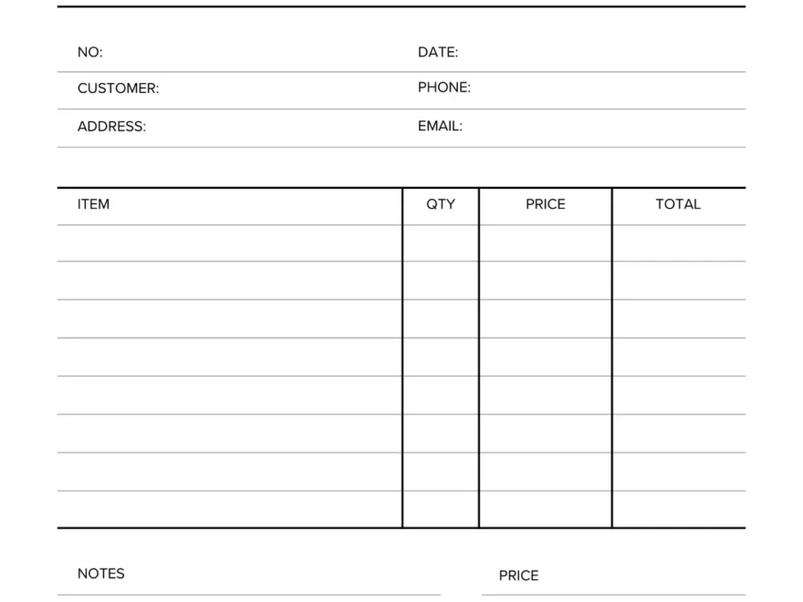 Free Form Document Templates To Customize And Print Canva