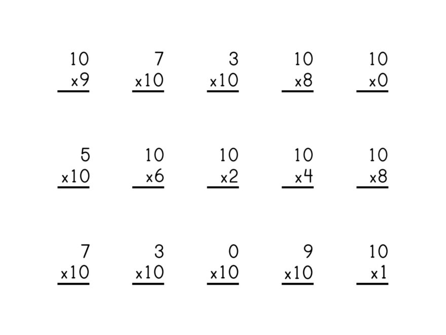 Free Multiplication Worksheets 1 12 Paper Trail Design