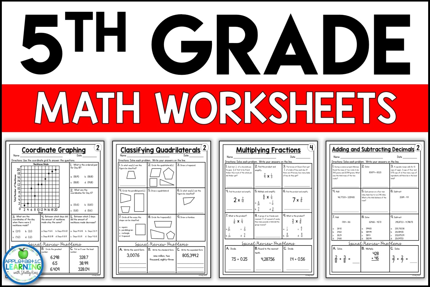 Printable 5th Grade Mth Practice Sheets Printable 5th Grade Mth Practice Sheets