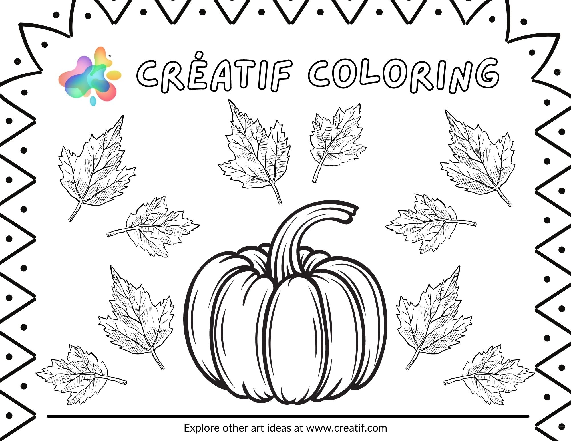 FREE Printable Art Activities Creatif