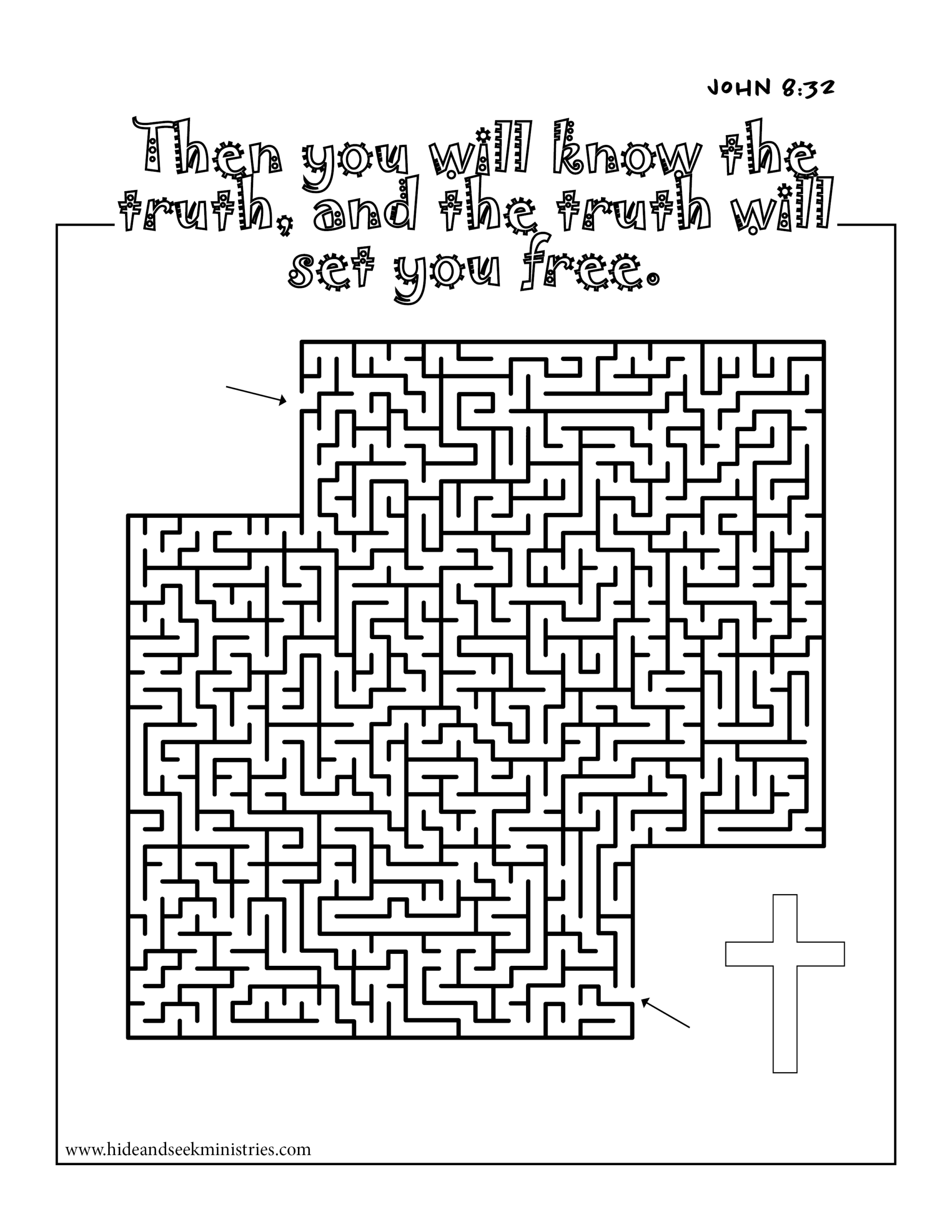 Printable Bible Activity Sheets