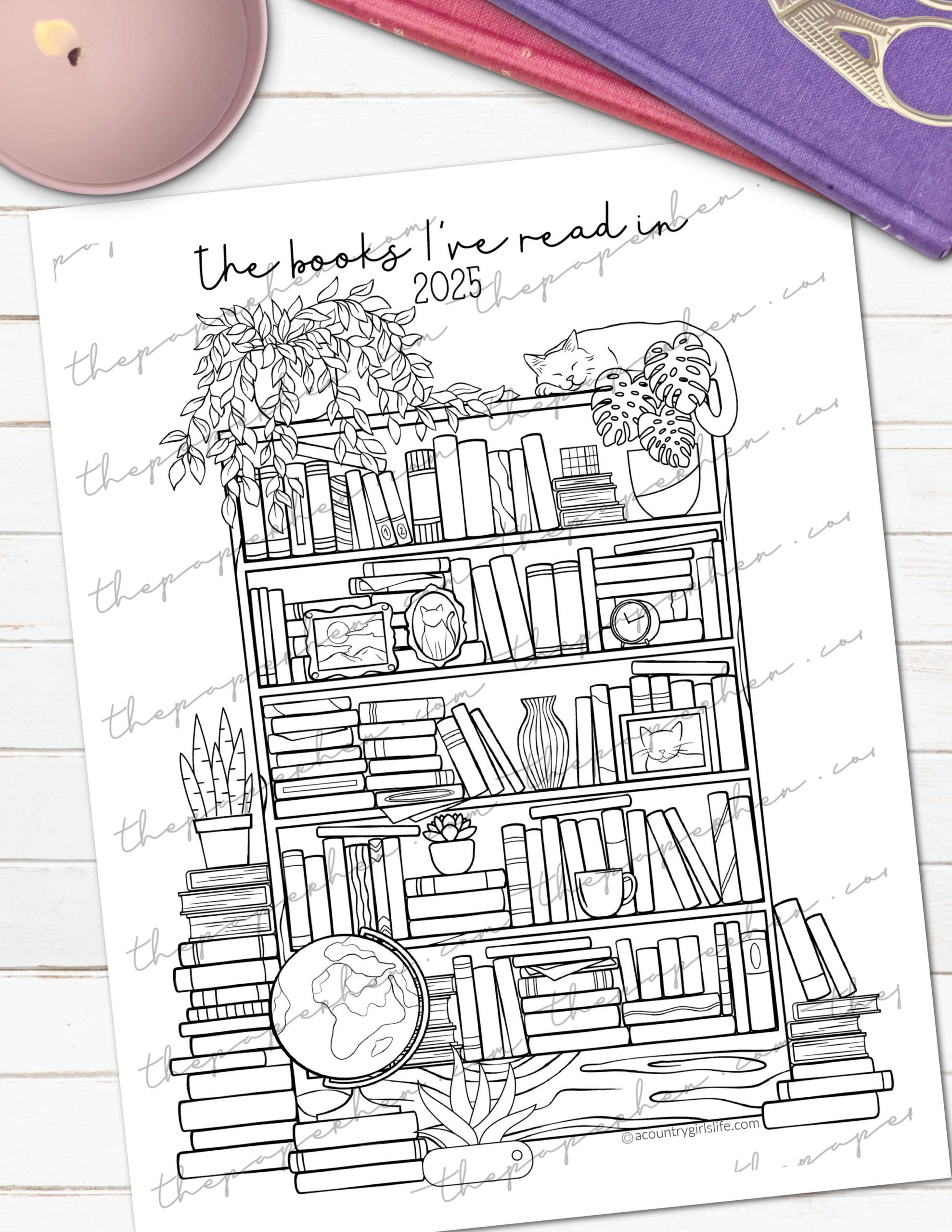 Bullet Journal Book List Free Printable