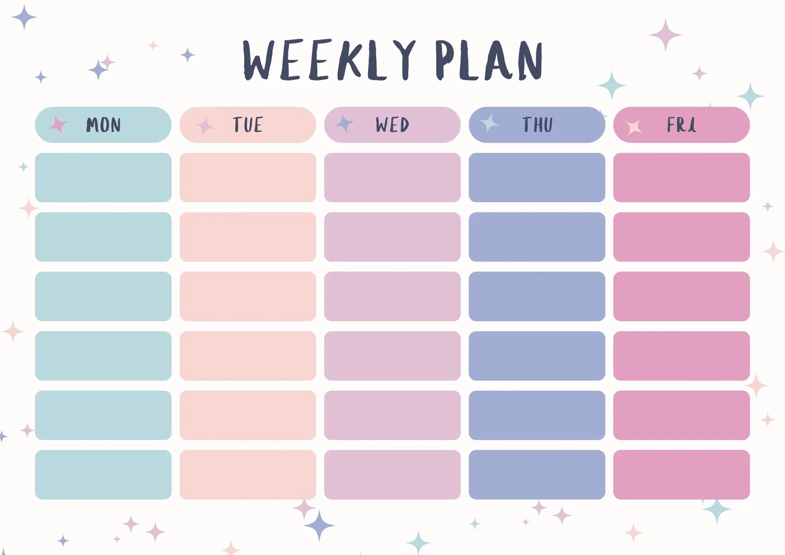 My Class Planner Printable