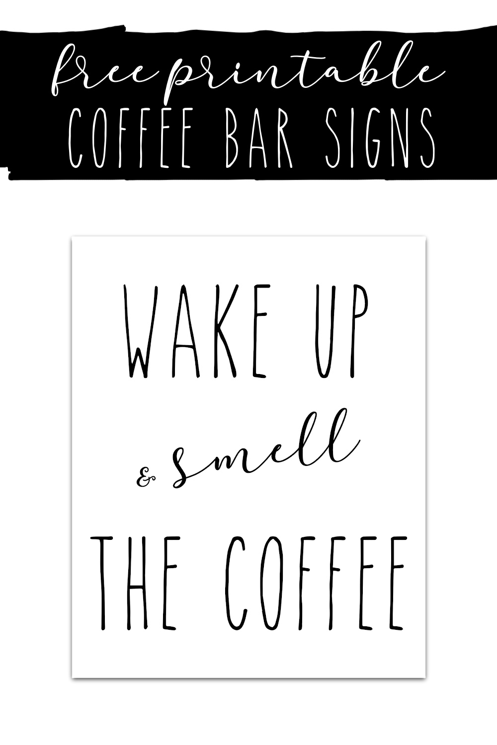 Free Printable Coffee Bar Signs Extreme Couponing Mom