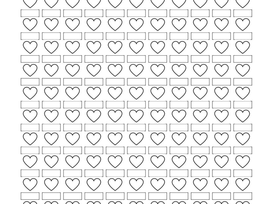 Free Printable Color Swatch Template R Coloring