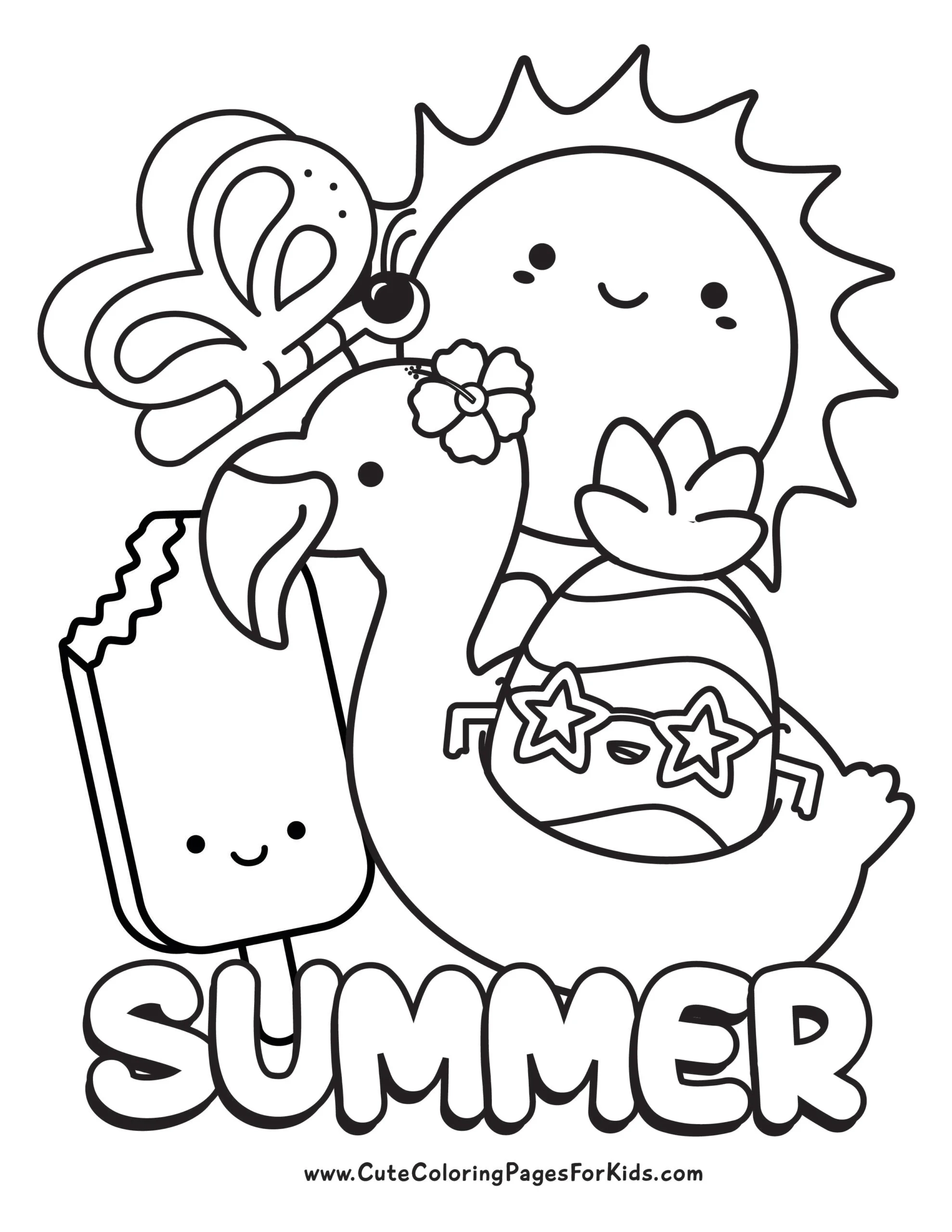 Free Printable Color Sheets For Kids
