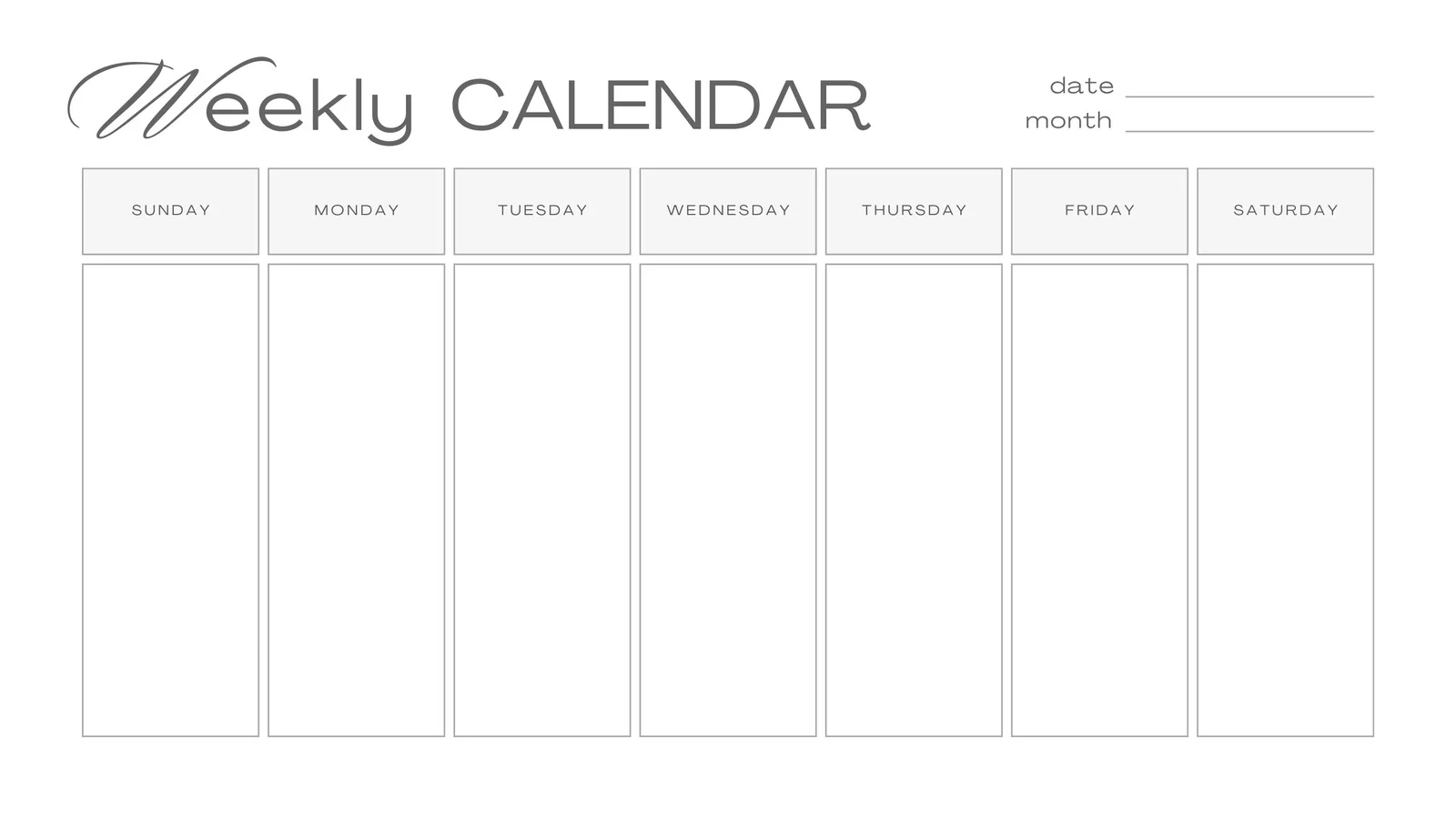 3 Days Per Page Planner Printable