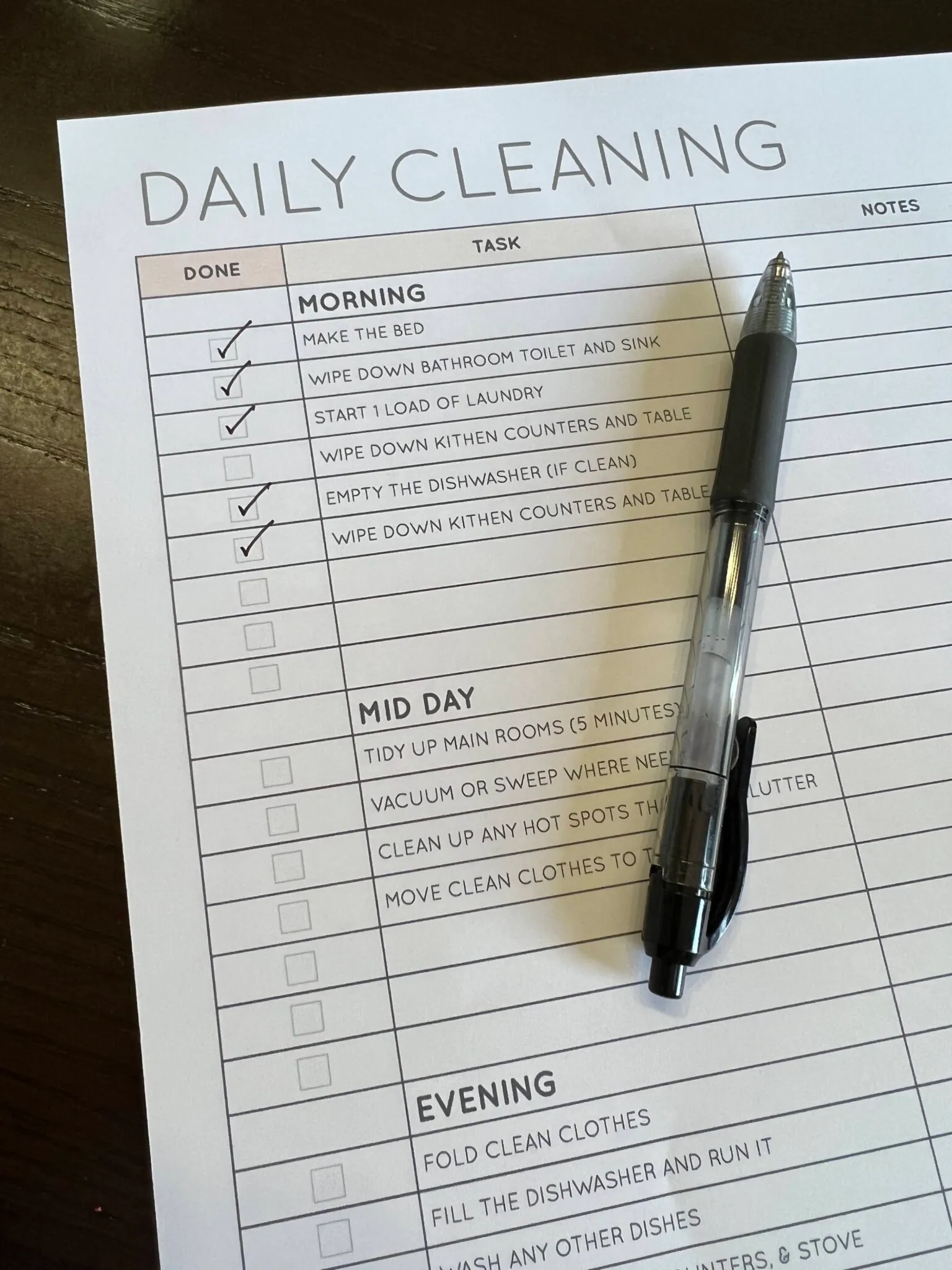 Free Printable Daily Cleaning Schedule Money Saving Mom Free Printable Daily Cleaning Schedule Money Saving Mom