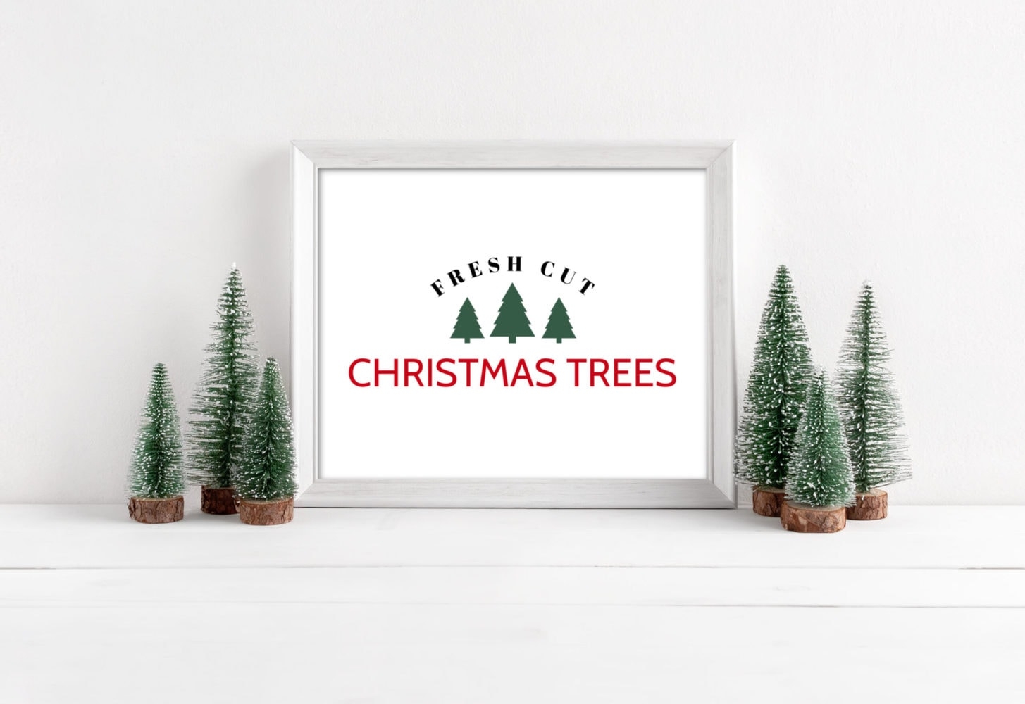 Free Printable Farmhouse Christmas Signs