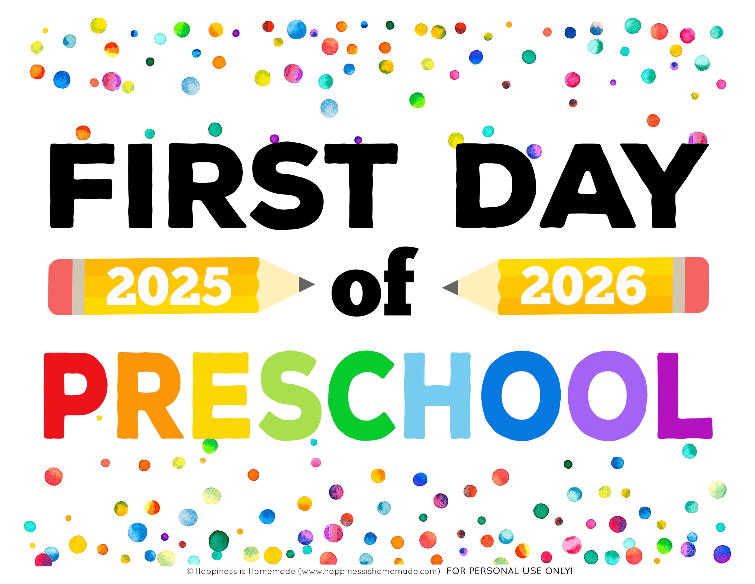 Free Printable First Day Of School Signs 2025 26 Happiness Is Homemade Free Printable First Day Of School Signs 2025 26 Happiness Is Homemade