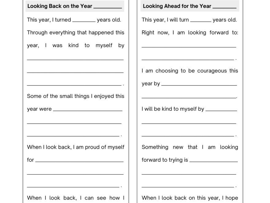 Free Printable Guided Journal Activities And Coloring Sheets Garden24