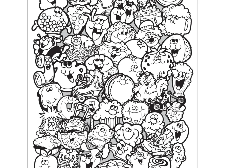 Free Printable Lets Smell abrate Retro Stinky Stickers Coloring Poster TREND Enterprises Inc