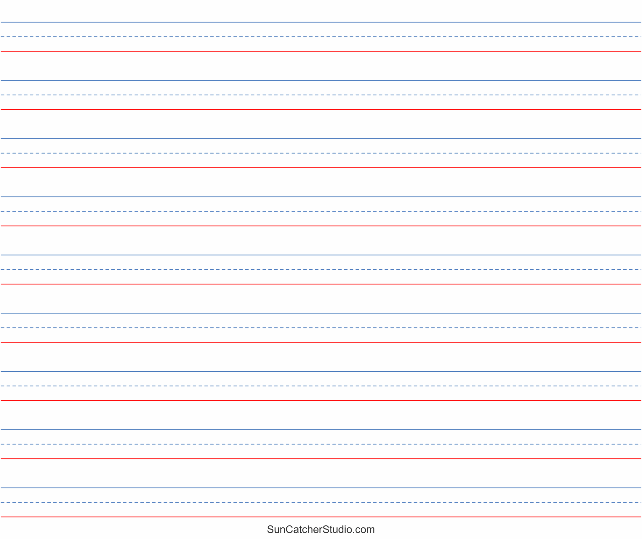 Free Printable Lined Paper Handwriting Notebook Templates Free Printables Monograms Design Tools Patterns DIY Projects