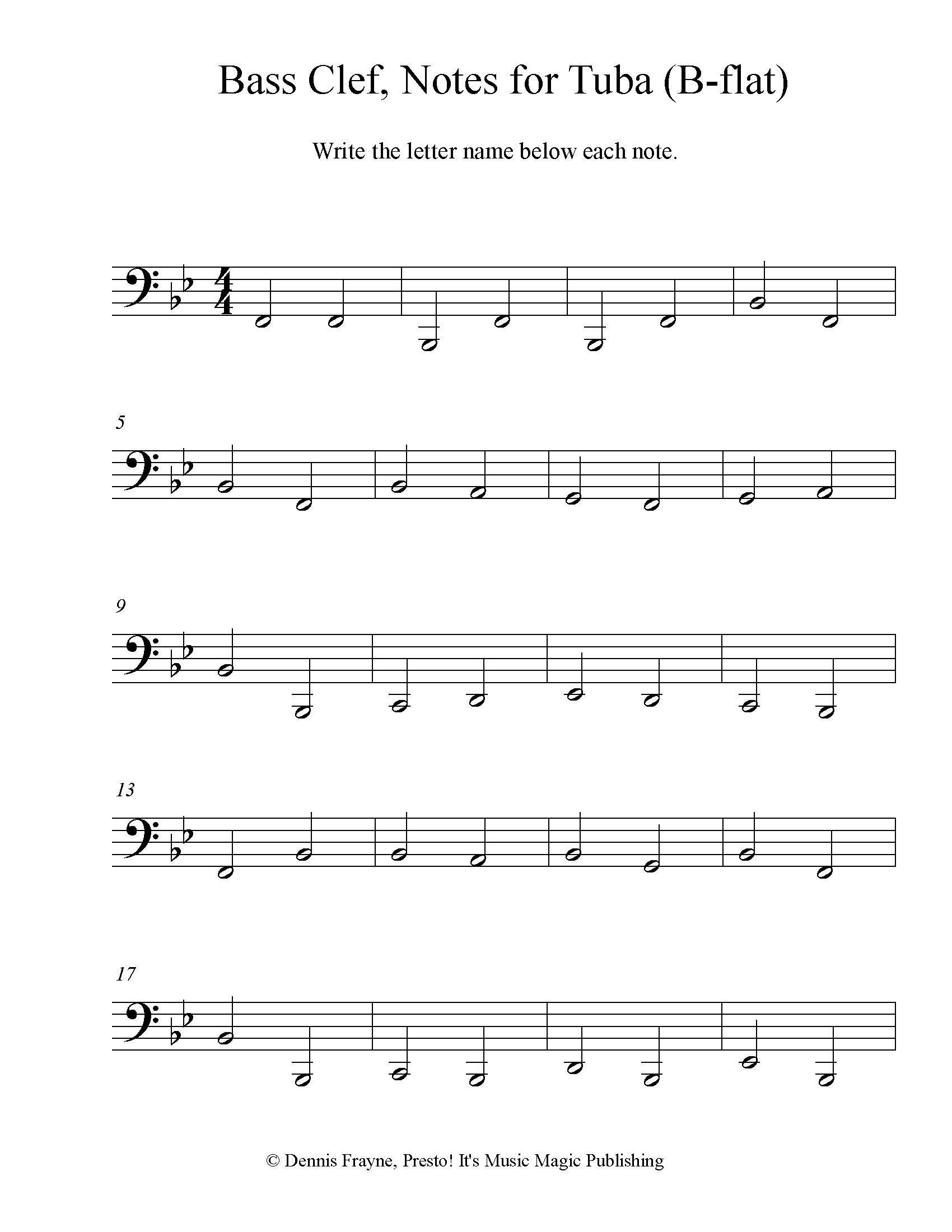 FREE Printable Music Note Naming Worksheets Presto It s Music Magic Publishing