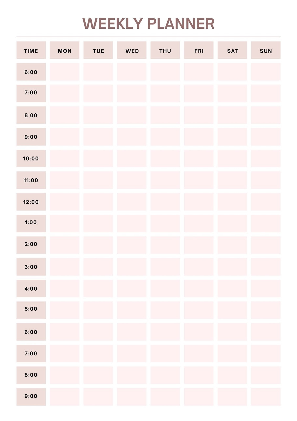 Free Printable Planner Templates To Customize Canva Free Printable Planner Templates To Customize Canva