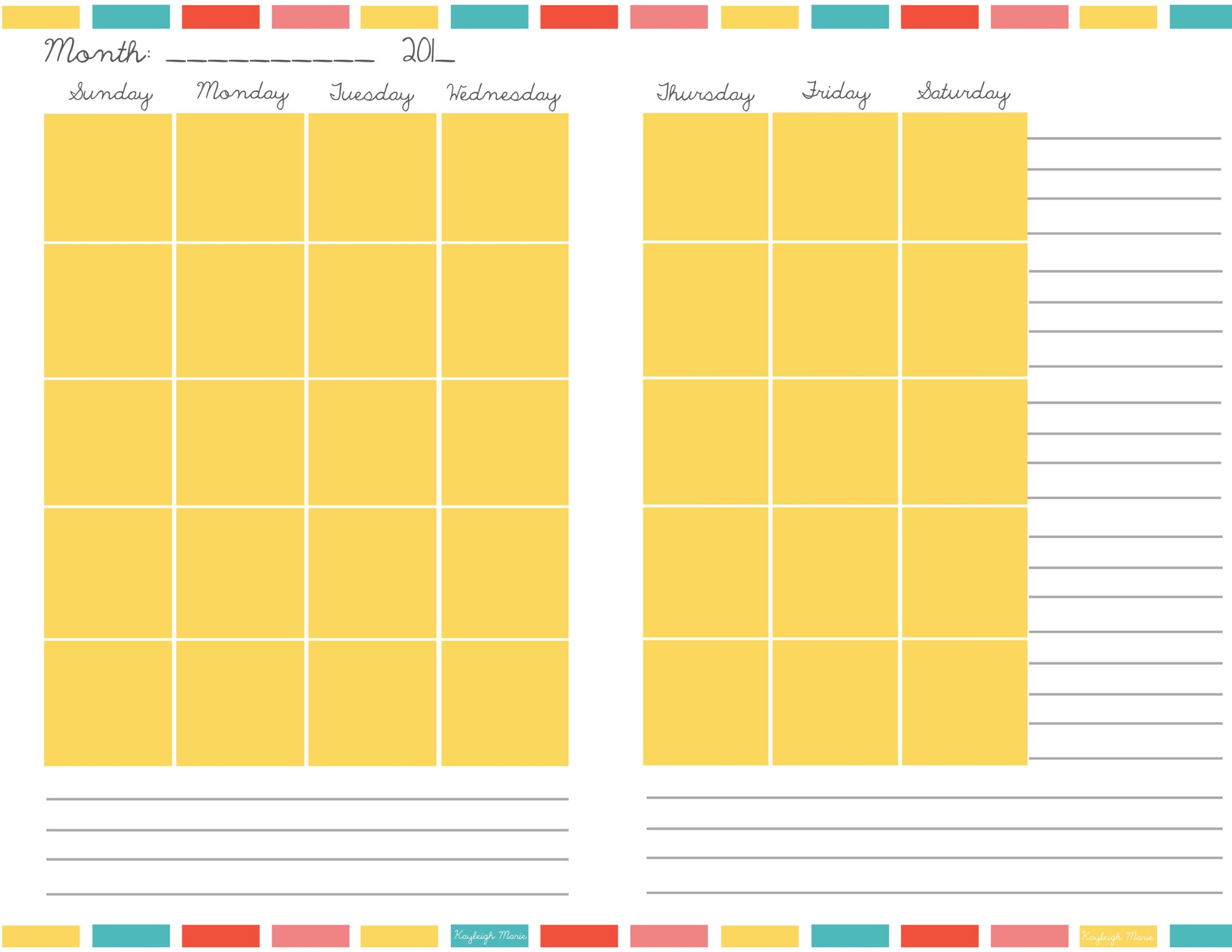 Free Printable Planners Kayleigh Marie Textiles Free Printable Planners Kayleigh Marie Textiles