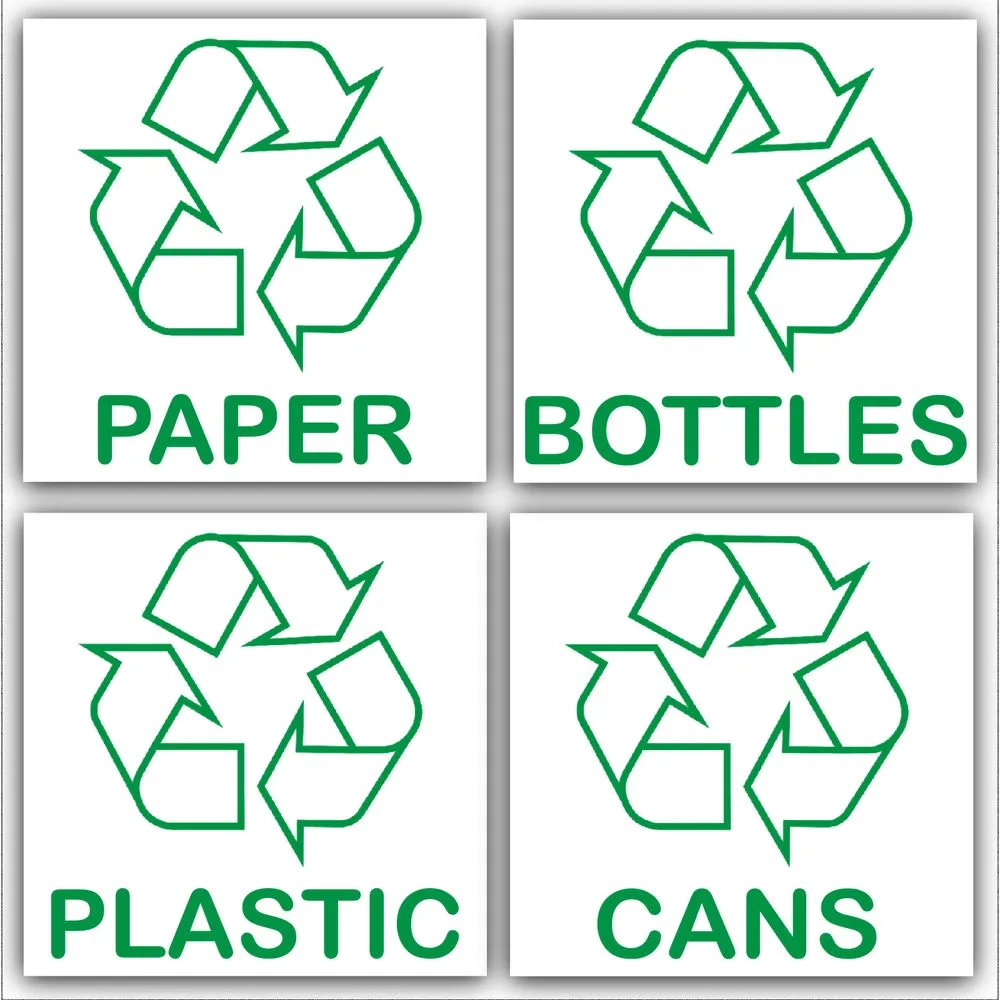 Printable Recycling Signs For Bins Tumblr