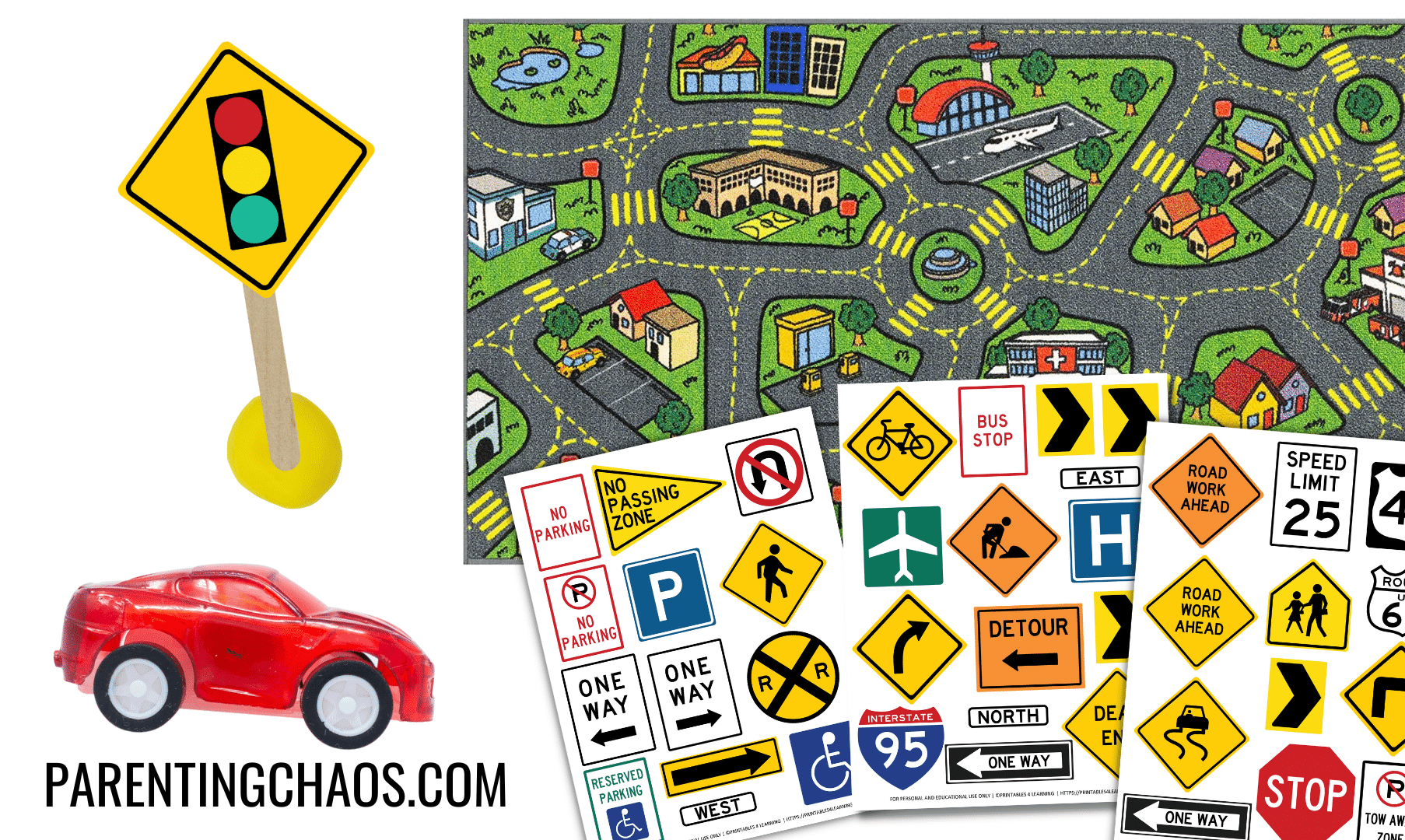 Printable Road Sign Images