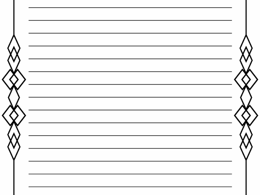 Free Printable Stationery And Lined Letter Writing Paper Free Printables Monograms Design Tools Patterns DIY Projects