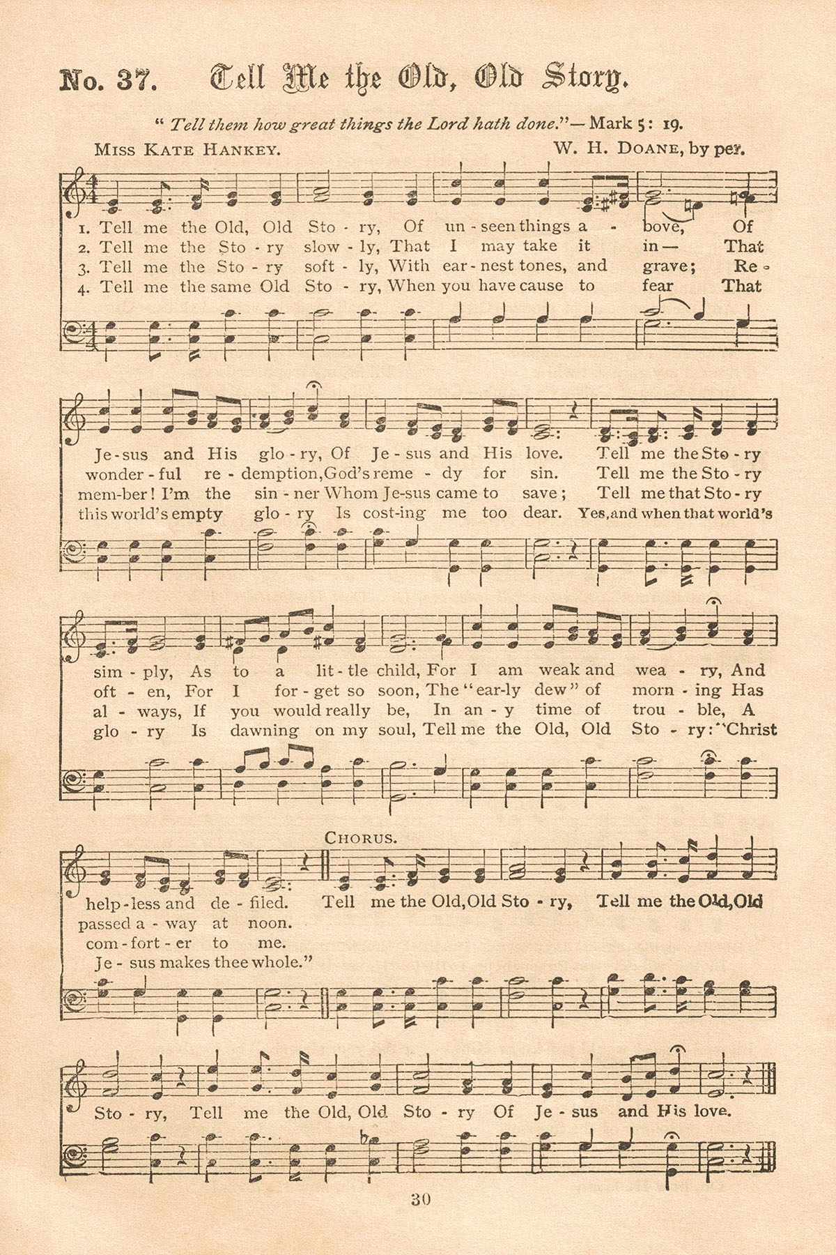 Free Printable Vintage Gospel Hymns Sheet Music Rose Clearfield Free Printable Vintage Gospel Hymns Sheet Music Rose Clearfield