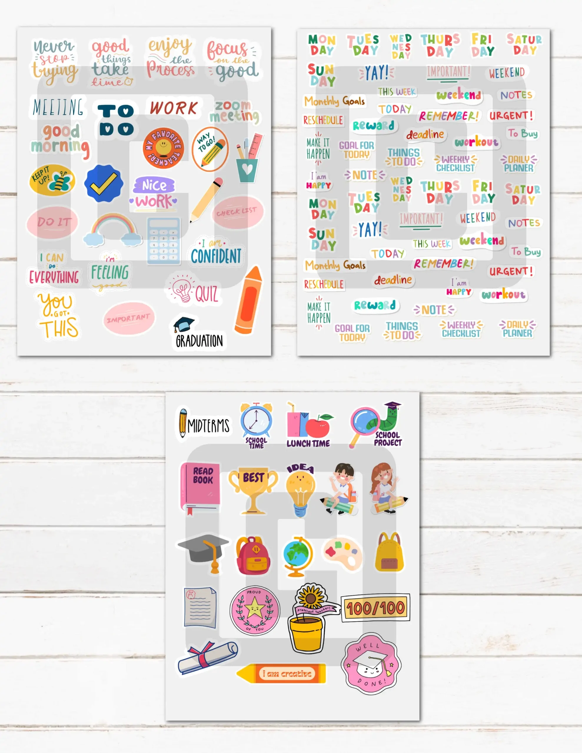 FREE Teacher Planner Stickers CUTE A Country Girl s Life