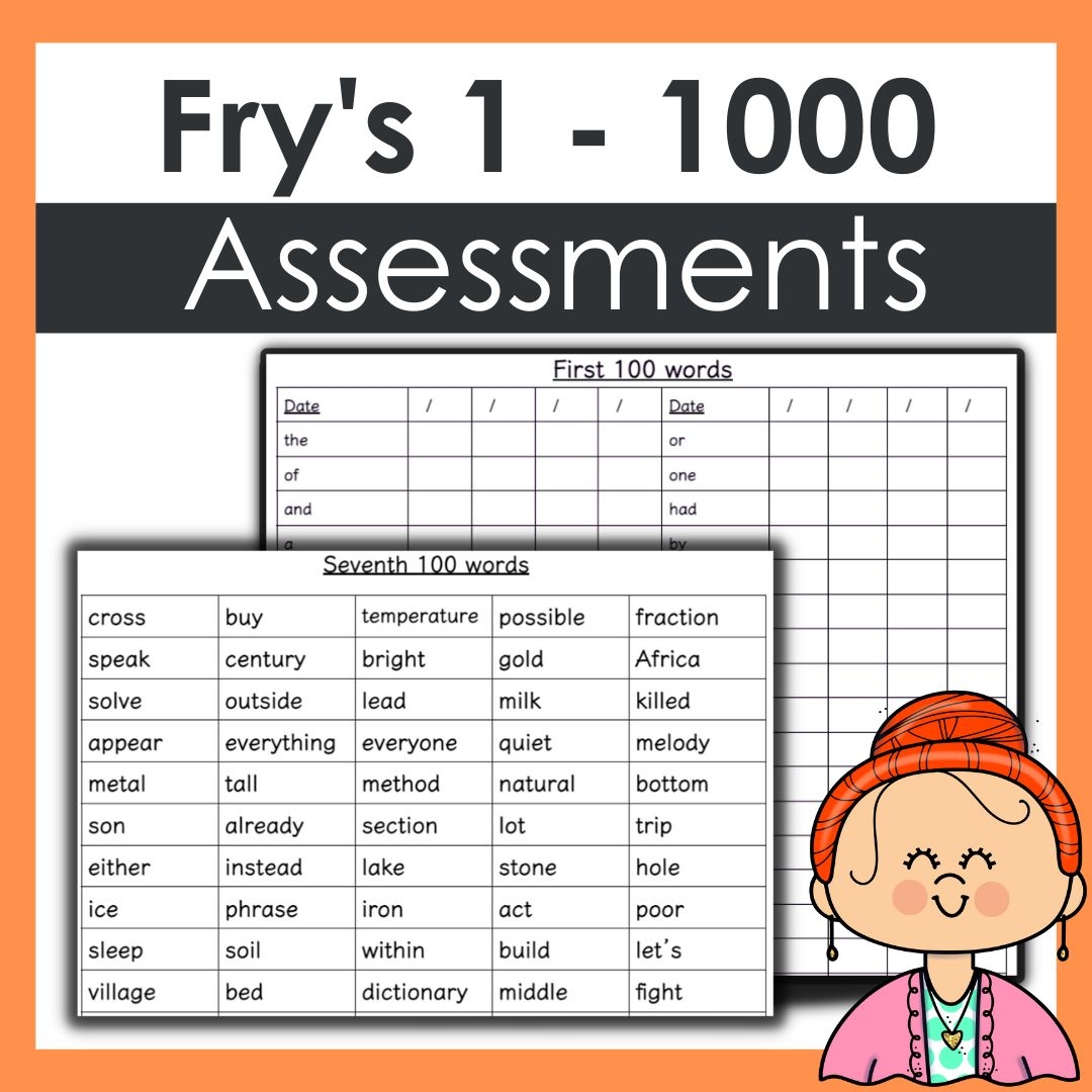 Fry s Complete Sight Words Assessment Words 1 1000 Editable Made By Teachers Fry s Complete Sight Words Assessment Words 1 1000 Editable Made By Teachers