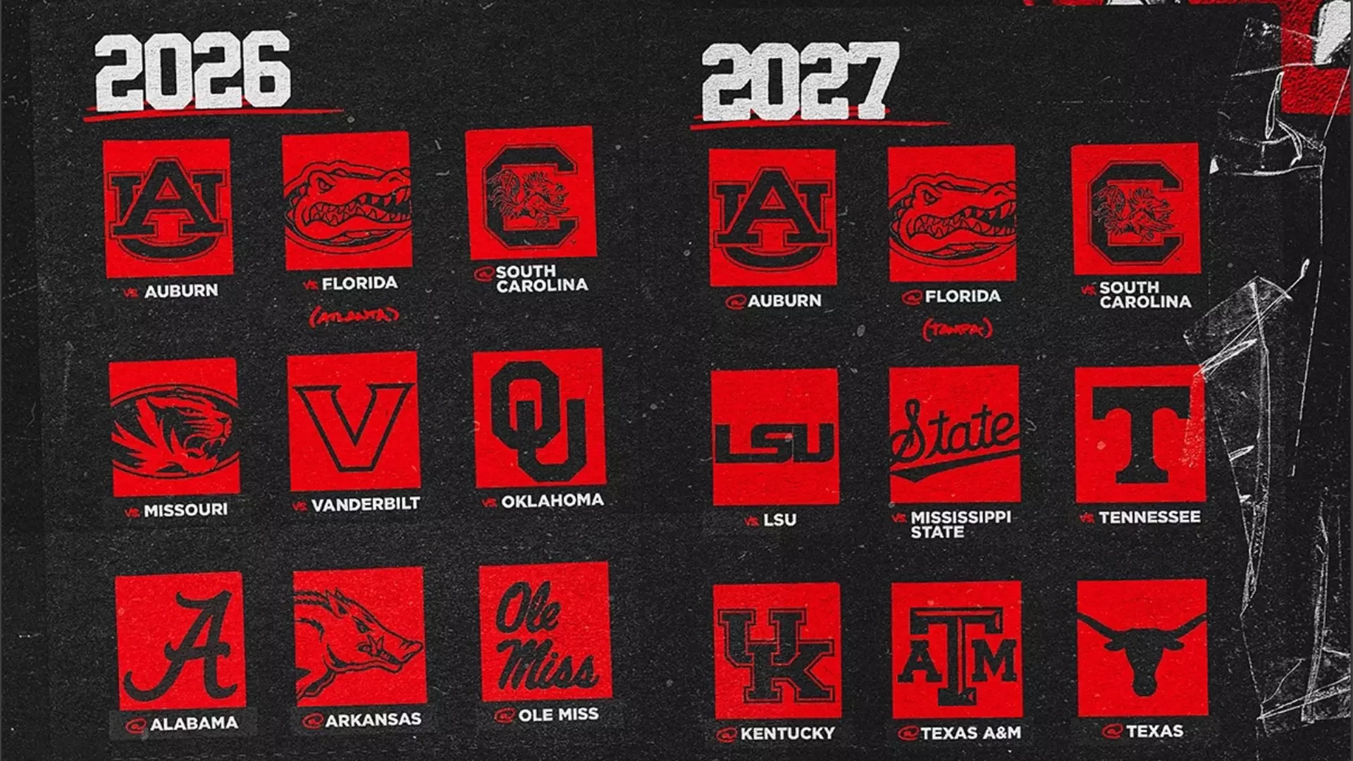 Future Bulldog SEC Schedules For 2026 29 Announced University Of Georgia Athletics Future Bulldog SEC Schedules For 2026 29 Announced University Of Georgia Athletics