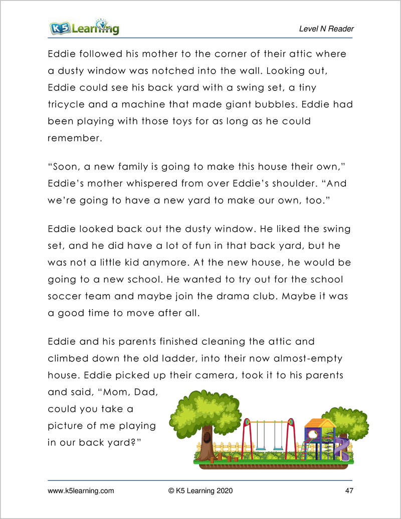 Guided Reading Level N Printable Books