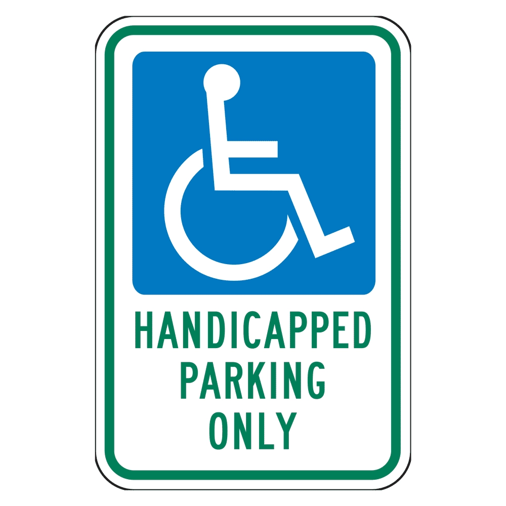 Free Printable Handicap Sign