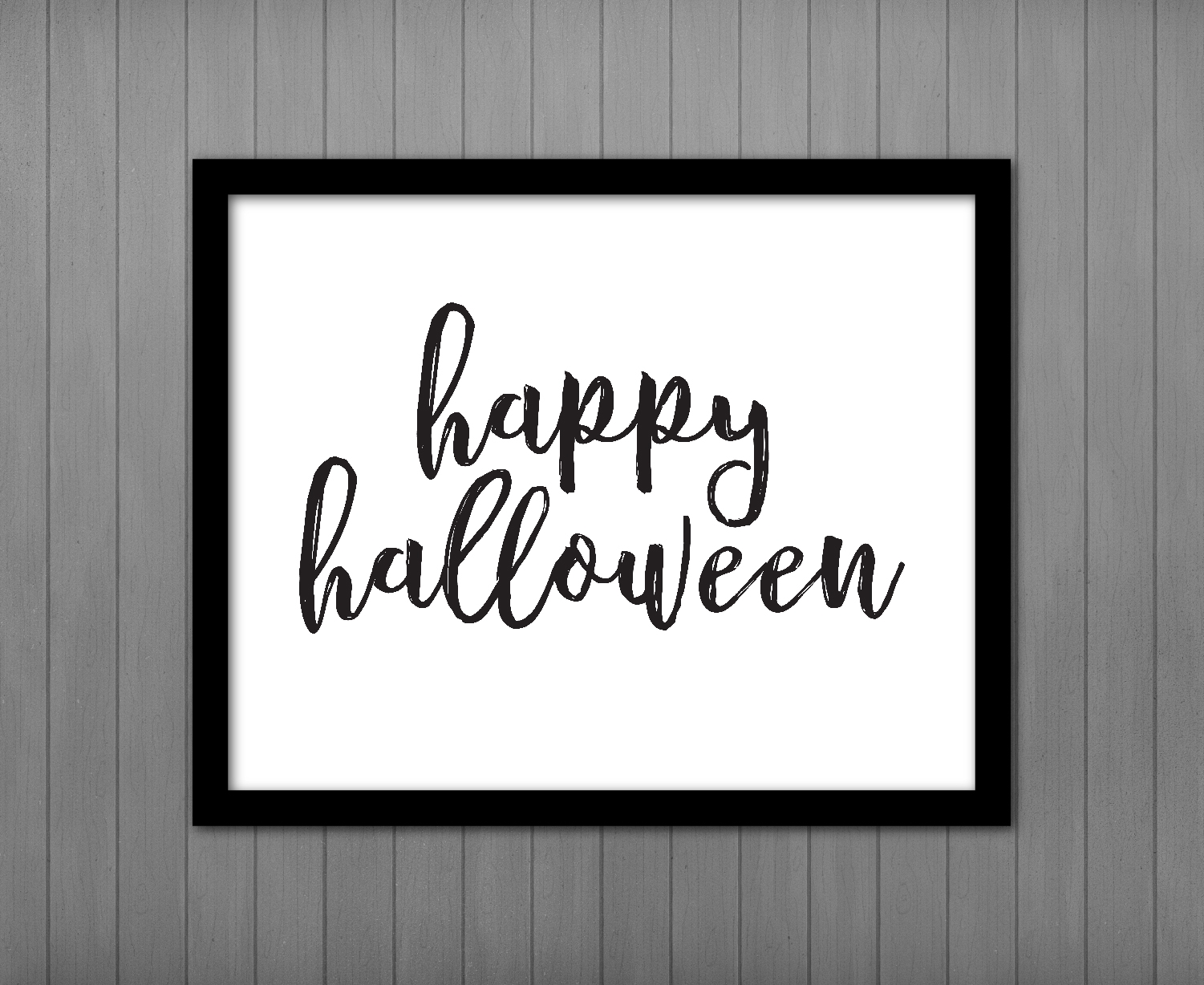 Printable Happy Halloween Signs