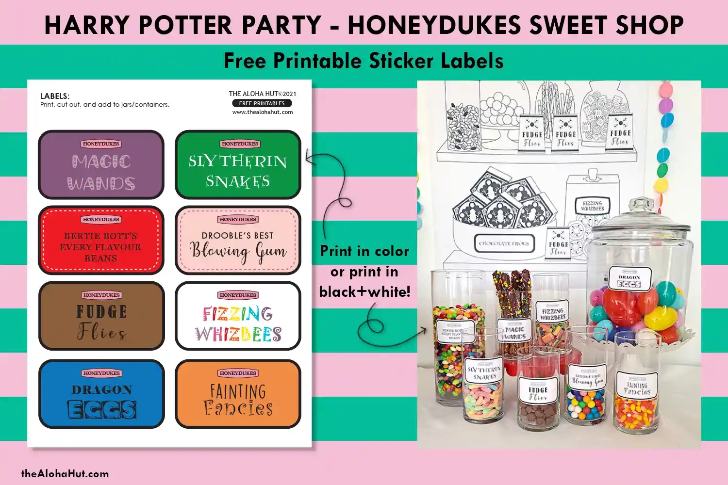 Harry Potter Honeydukes Printable Sign