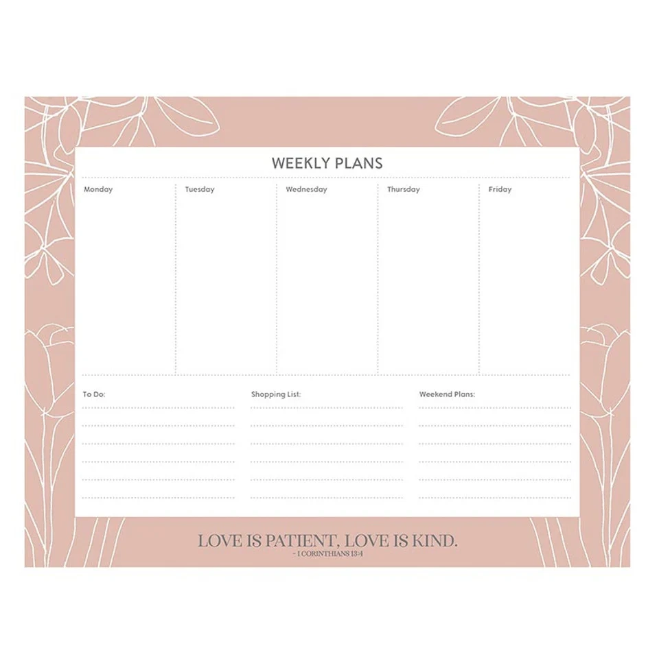 Heartfelt Weekly Planner Celtic Cove Catholic Bookstore