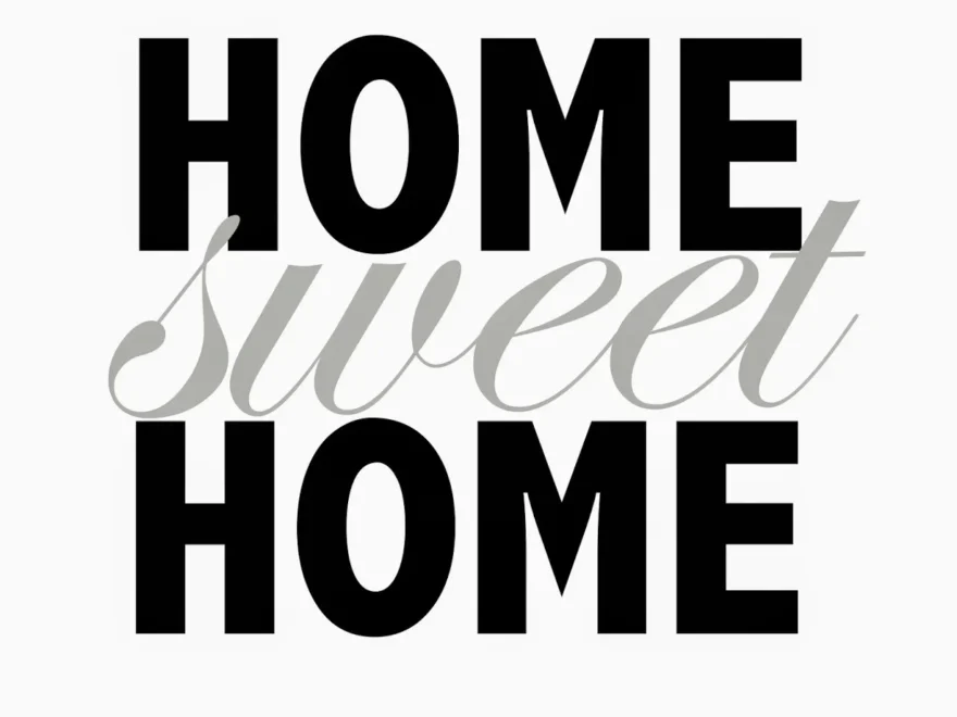 Home Sweet Home Printable Short Stop Designs