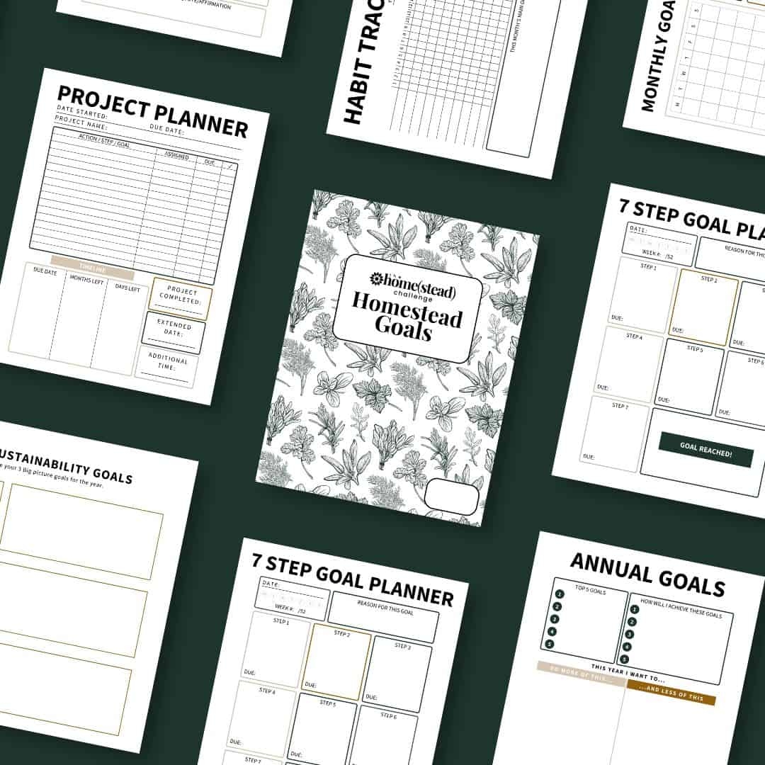 Free Printables Homestead Planner