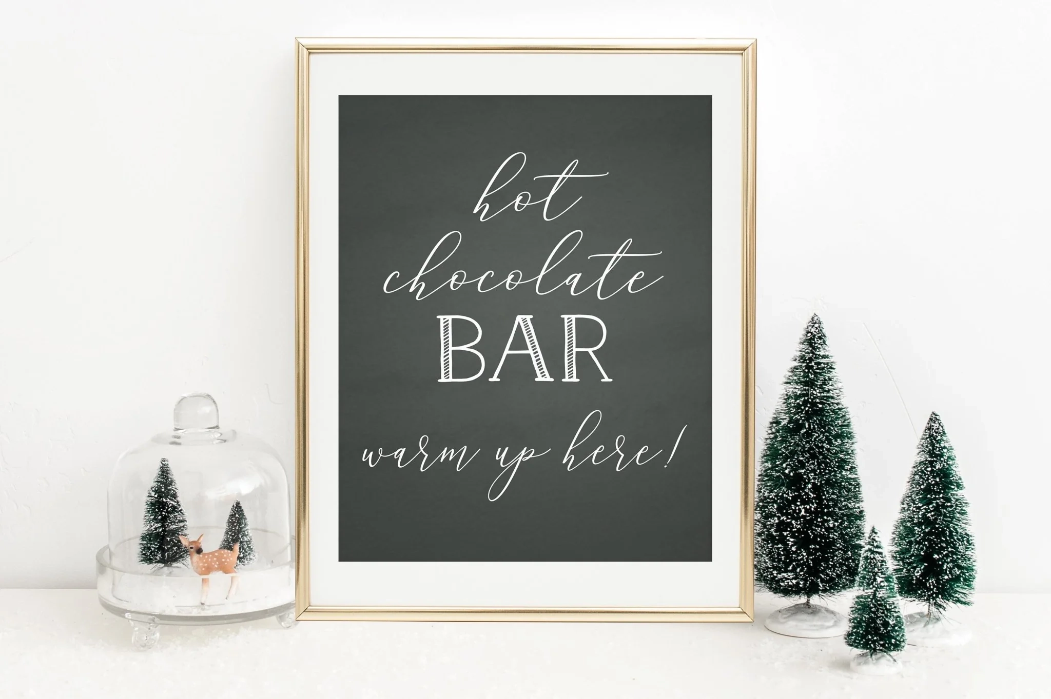Hot Chocolate Sign Printable
