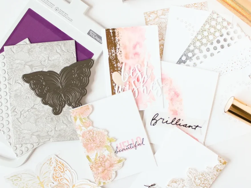 How To Use The Crafters Companion Gemini Foil Press Ellen Hutson