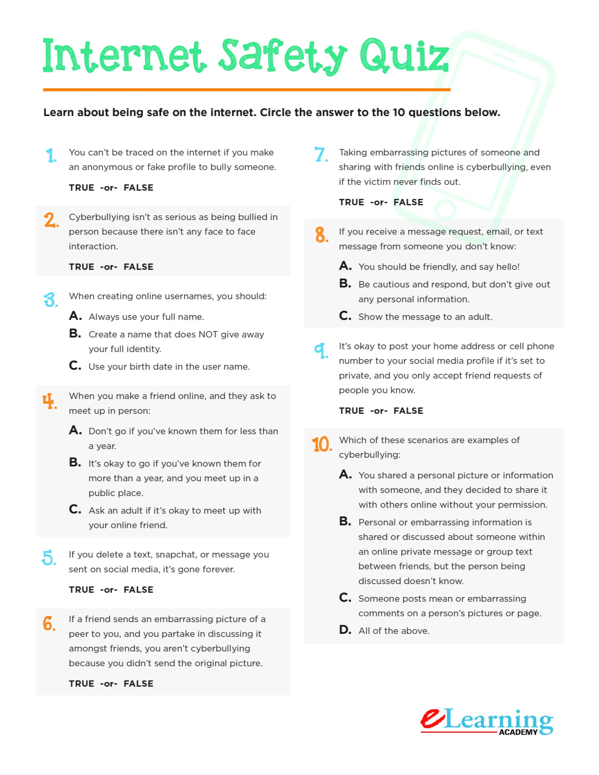 Internet Safety And How To Protect Your Child Online ELearning Academy