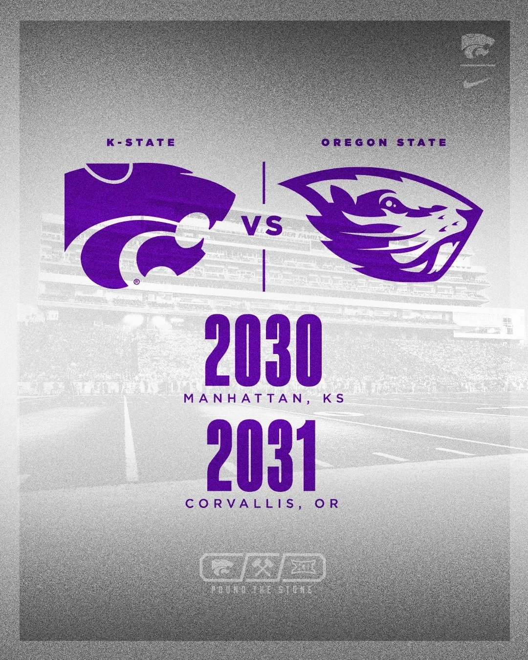 K State Football Schedule 2026 Printable